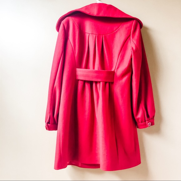 GUESS Red Coat - Picture 2 of 6